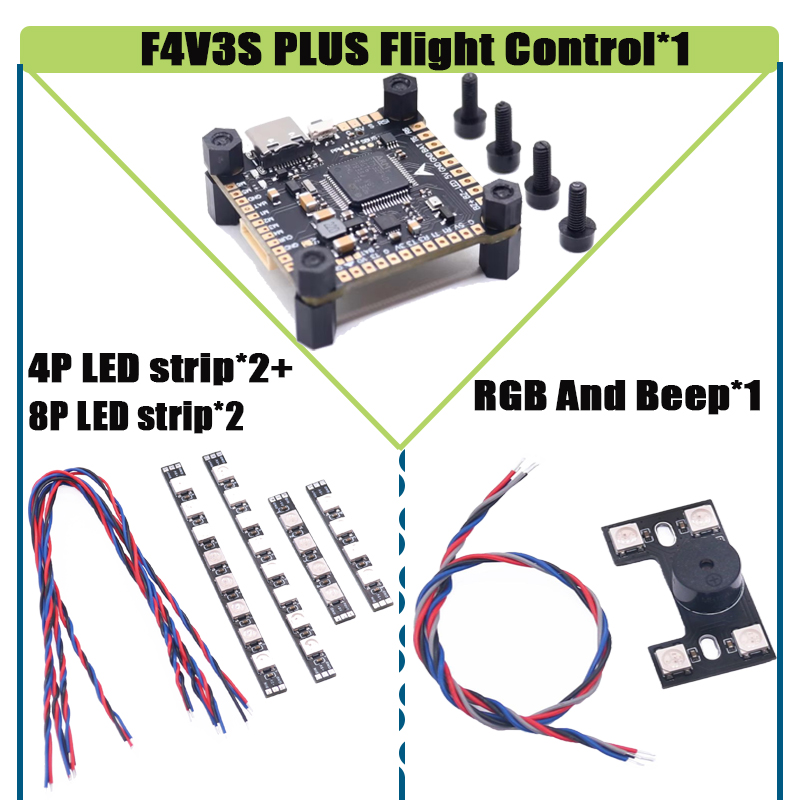RCtoSky F4V3S PLUS F722 F745 H - Drone Racing Flight Controller review and price