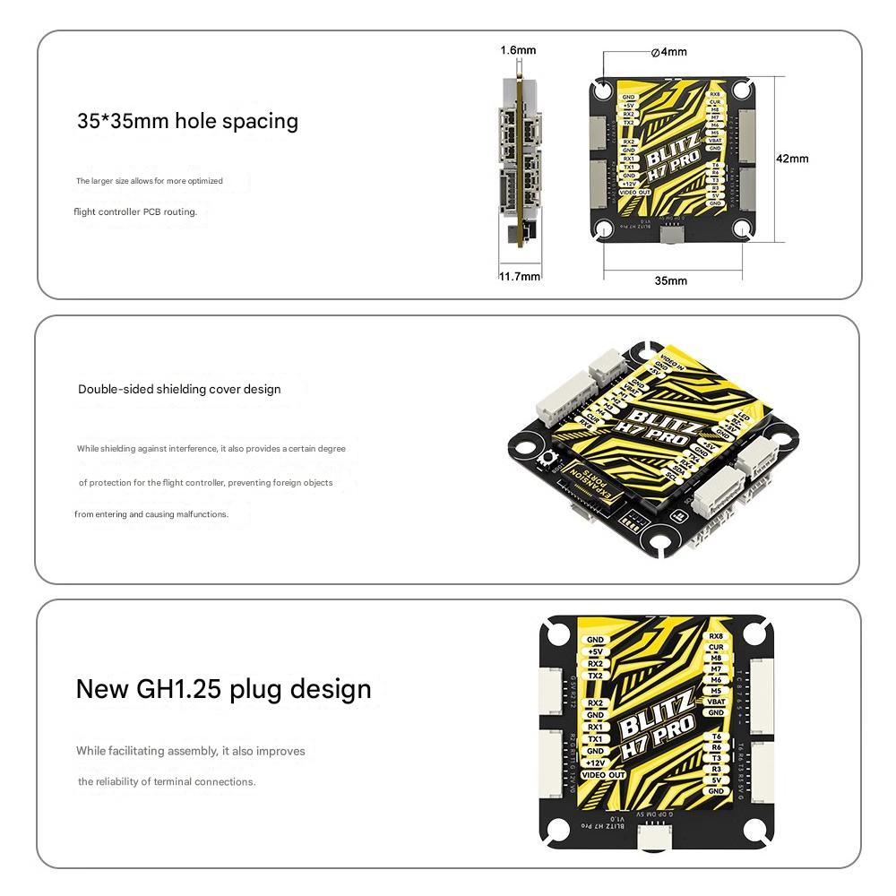 IFlight BLITZ H7 PRO Flight Co - Drone Racing Flight Controller review and price